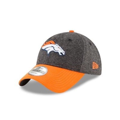 Sapca New Era Denver Broncos NFL Tweed Turn 9TWENTY Adjustable - Gri